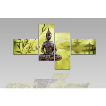Digital Art vászonkép | 1202Q Buddha Verde S