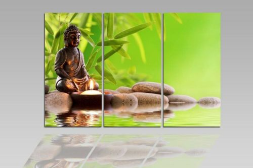 Digital Art vászonkép | 1207-S Buddha Tranquility THREE