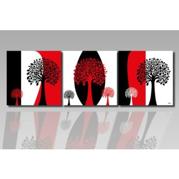 Digital Art vászonkép | 1216-S Tricolorato Salto Tree CUBE