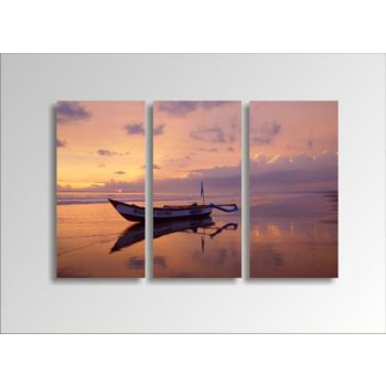 Digital Art vászonkép | 1220-S Silent Boat THREE