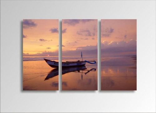 Digital Art vászonkép | 1220-S Silent Boat THREE