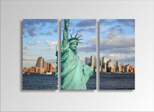Digital Art vászonkép | 1225-S Statue of Liberty THREE