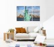 Digital Art vászonkép | 1225-S Statue of Liberty THREE