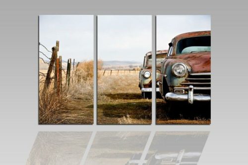 Digital Art vászonkép | 1209-S Old Cars THREE