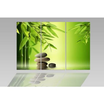 Digital Art vászonkép | 1215-S Bambus Garden THREE