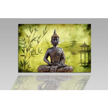 Digital Art vászonkép | 1202-S Buddha Verde ONE