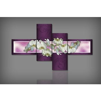 Digital Art vászonkép | 1245Q Nova Viola Orchidea S