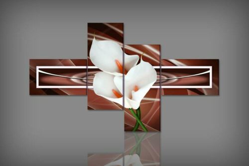 Digital Art vászonkép | 1257Q Castano Calla S
