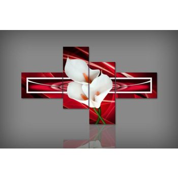 Digital Art vászonkép | 1258Q Rosso Calla S