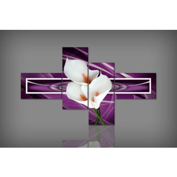 Digital Art vászonkép | 1259Q Viola Calla S