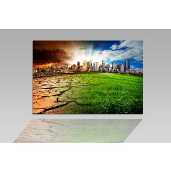 Digital Art vászonkép | 1255-S Città Dai Due Volti ONE