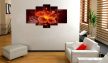 Digital Art vászonkép | 1262-S Fire Flower 2