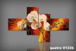 Digital Art vászonkép | 0123Q Orchidea Aranico S