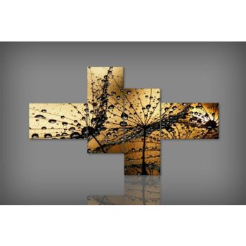 Digital Art vászonkép | 1300 Q Goccia d'acqua S