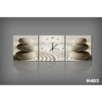 Vászonkép Faliórával pietra arenaria H403