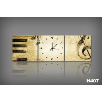 Vászonkép Faliórával H407
