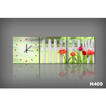 Vászonkép Faliórával H409