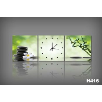 Vászonkép Faliórával Addobbo Floreale H416