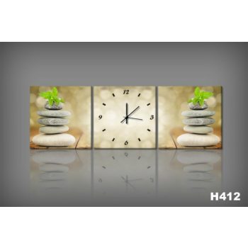 Vászonkép Faliórával Ghiaioso Scialbo H412