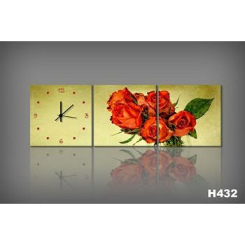 Vászonkép Faliórával H432