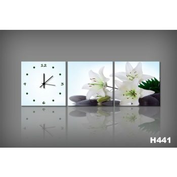 Vászonkép Faliórával H441