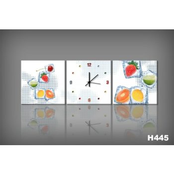Vászonkép Faliórával H445