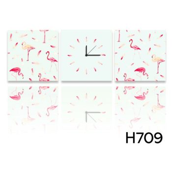 Vászonkép faliórával H709