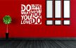 ByHome J9_Do what you love faltetoválás