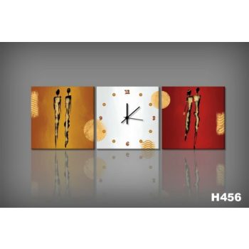 Vászonkép Faliórával H456 quattro fantasmi