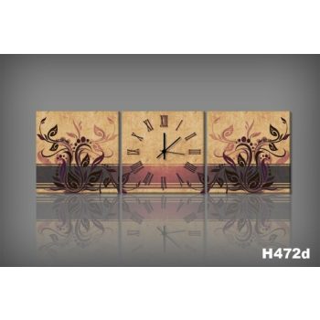 Vászonkép Faliórával H472 Fiore Mosaico