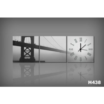 Vászonkép Faliórával squallore H438