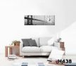 Vászonkép Faliórával squallore H438
