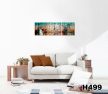 Vászonkép Faliórával H499 NY occhio di artista