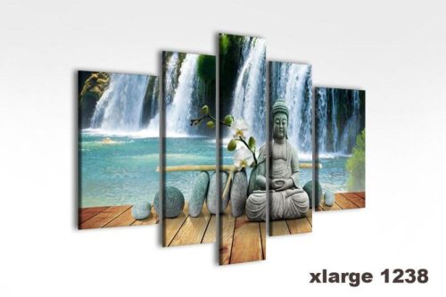 Digital Art vászonkép | 1238-S falls e buddha