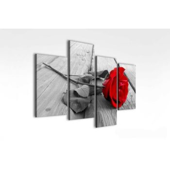 Digital Art vászonkép | 2022Q grigio rosa quatri S