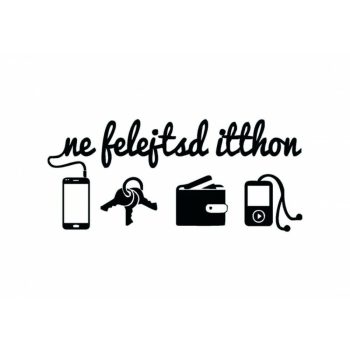 ByHome J32_Ne felejtsd itthon faltetoválás