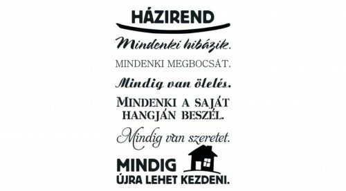 ByHome J45_Házirend faltetoválás
