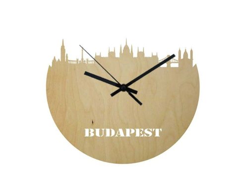 Wood - Budapest - falióra
