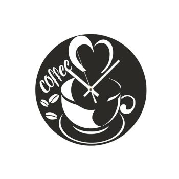 Akril - Coffee - falióra