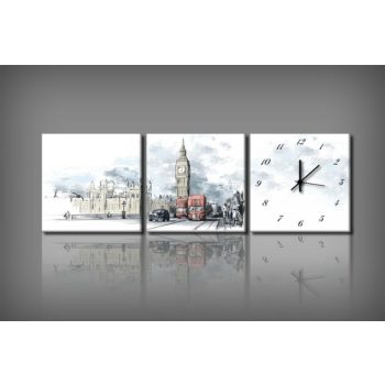 Vászonkép Faliórával H524