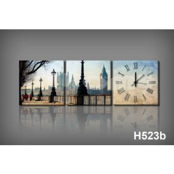 Vászonkép Faliórával H523