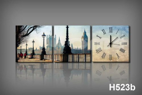 Vászonkép Faliórával H523