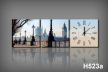 Vászonkép Faliórával H523