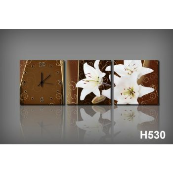 Vászonkép Faliórával h530