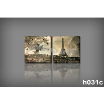 Vászonkép Faliórával h031