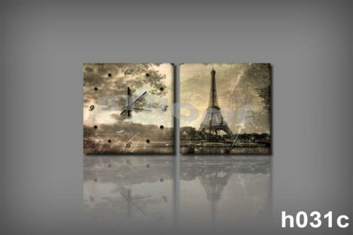 Vászonkép Faliórával h031