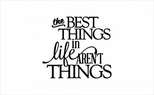 ByHome Felirat J65 Best Things faltetoválás