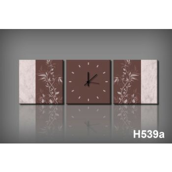 Vászonkép Faliórával h539