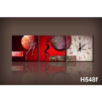 Vászonkép Faliórával h548