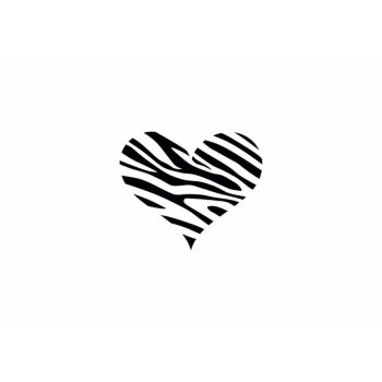 ByHome Felirat J82 Zebra Heart
